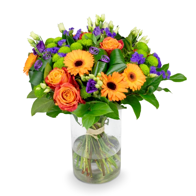 Kytice oranžových květů